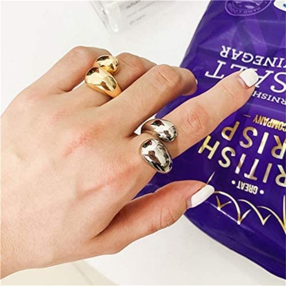 Boutique Jewelry - 14k Gold Plated Minimalist Adjustable